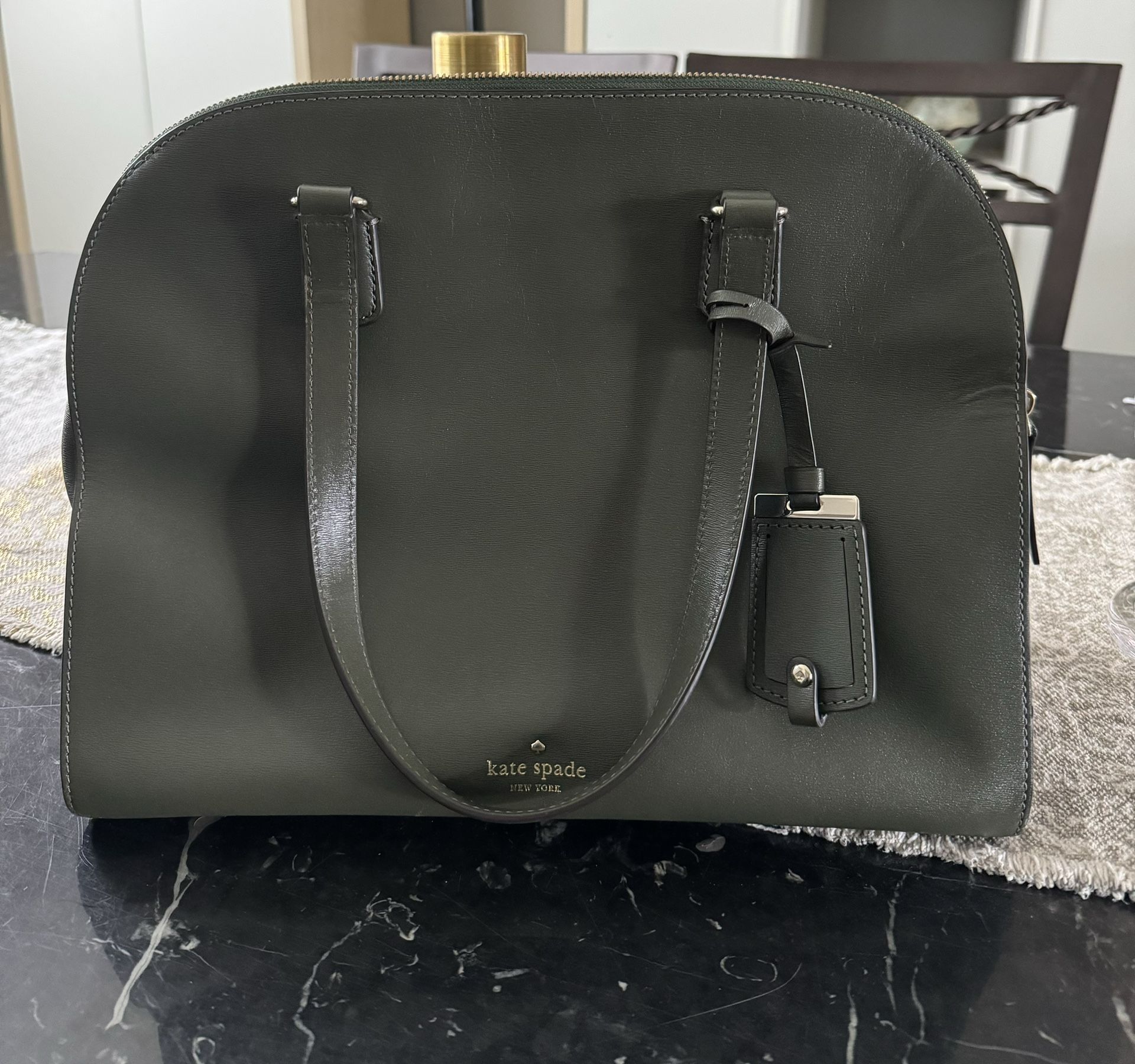 Kate Spade Large Olive Satchel Bag