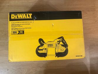 DEWALT  20V MAX XR Cordless Brushless Deep Cut Band Saw (Tool Only