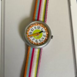 Swiss Made Flik Flak Girl Or Lady’s Watch 