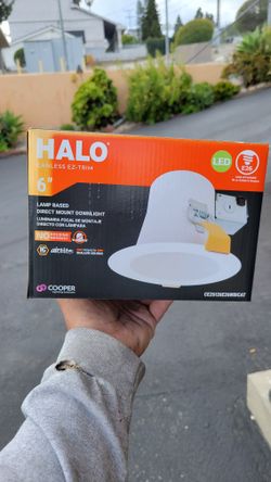 HALO LED Canless 6in Recessed Lights