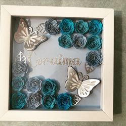Shadow Box Floral 