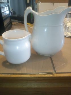Porcelain Pitchers*See Description
