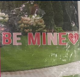 Valentine’s Day Stake Sign Be Mine (Yard Sign)