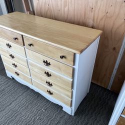 Refinished Dresser- Solid Wood