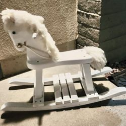 Wooden Rocking Horse 