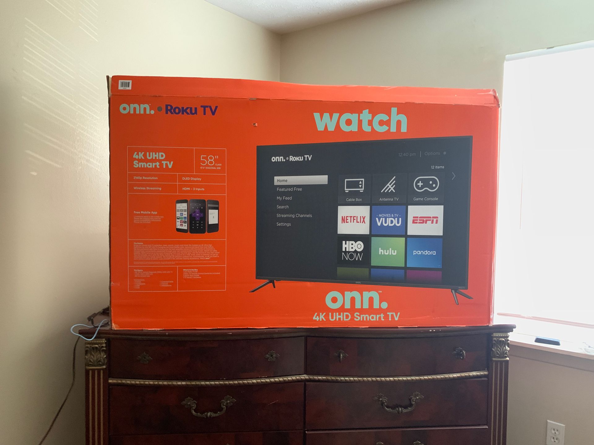 58 inch TV -NEED GONE TODAY-