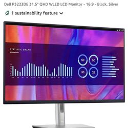 BRAND NEW Dell monitor P3223DE 31.5"