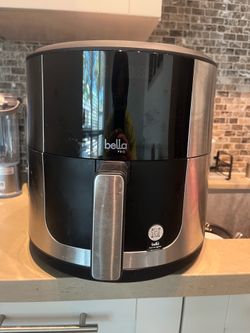 8-qt touchscreen air fryer - stainless steel