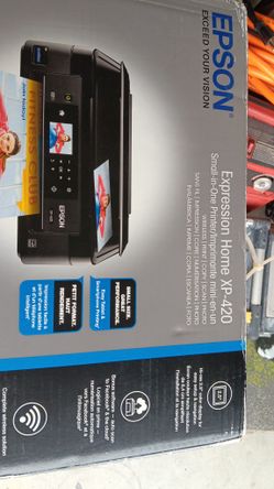Epson Home Xp 420 Printer Copy Scan Photo Impressions