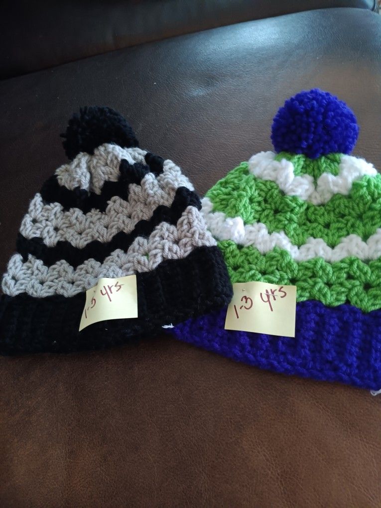$6 Each. Crocheted By Me🎄1-3 Years. All New