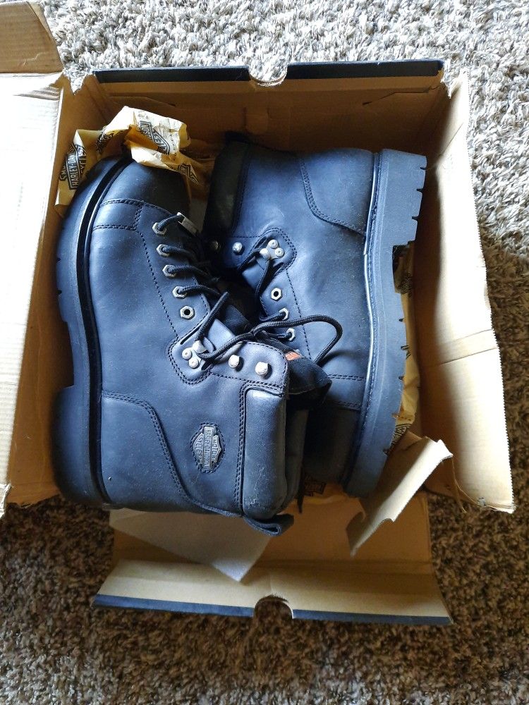 Size 12M Harley Davison Boots