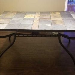 Antigo Dining Table & Baker's Rack (Chairs Not Included)