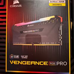 Corsair Vengeance RGB Pro - 32 GB Kit (2x16GB) DDR4 3600