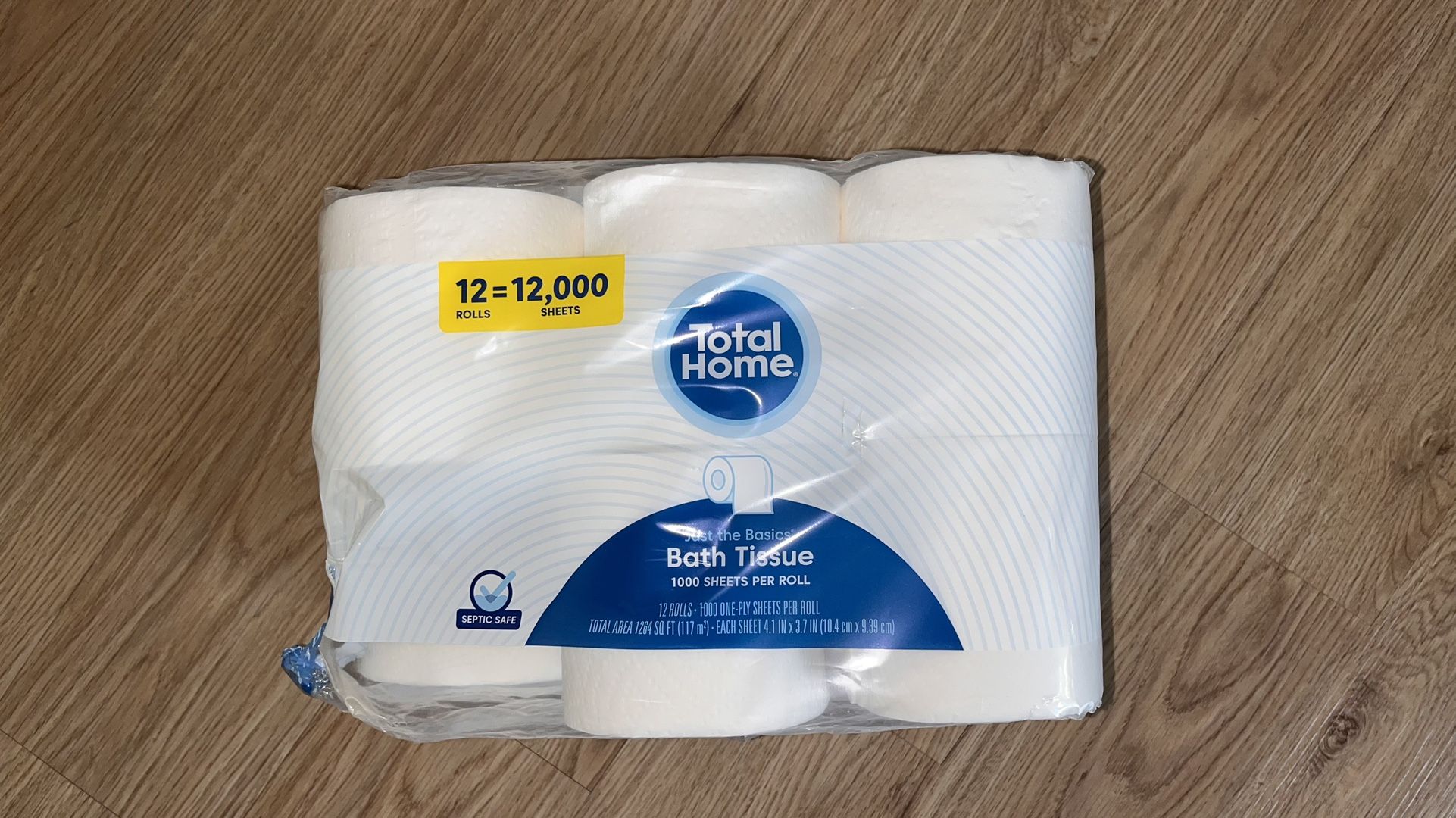 Total Home: 11 Rolls of Toilet Paper 🧻