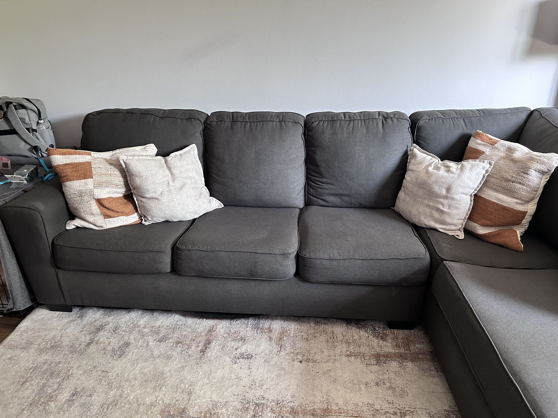 Living Spaces Sectional Couch