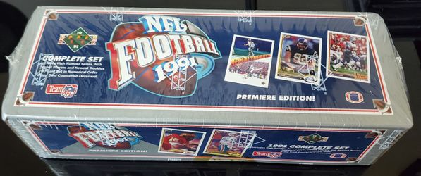 1991 UPPER DECK FOOTBALL FACTORY SET SEALED 