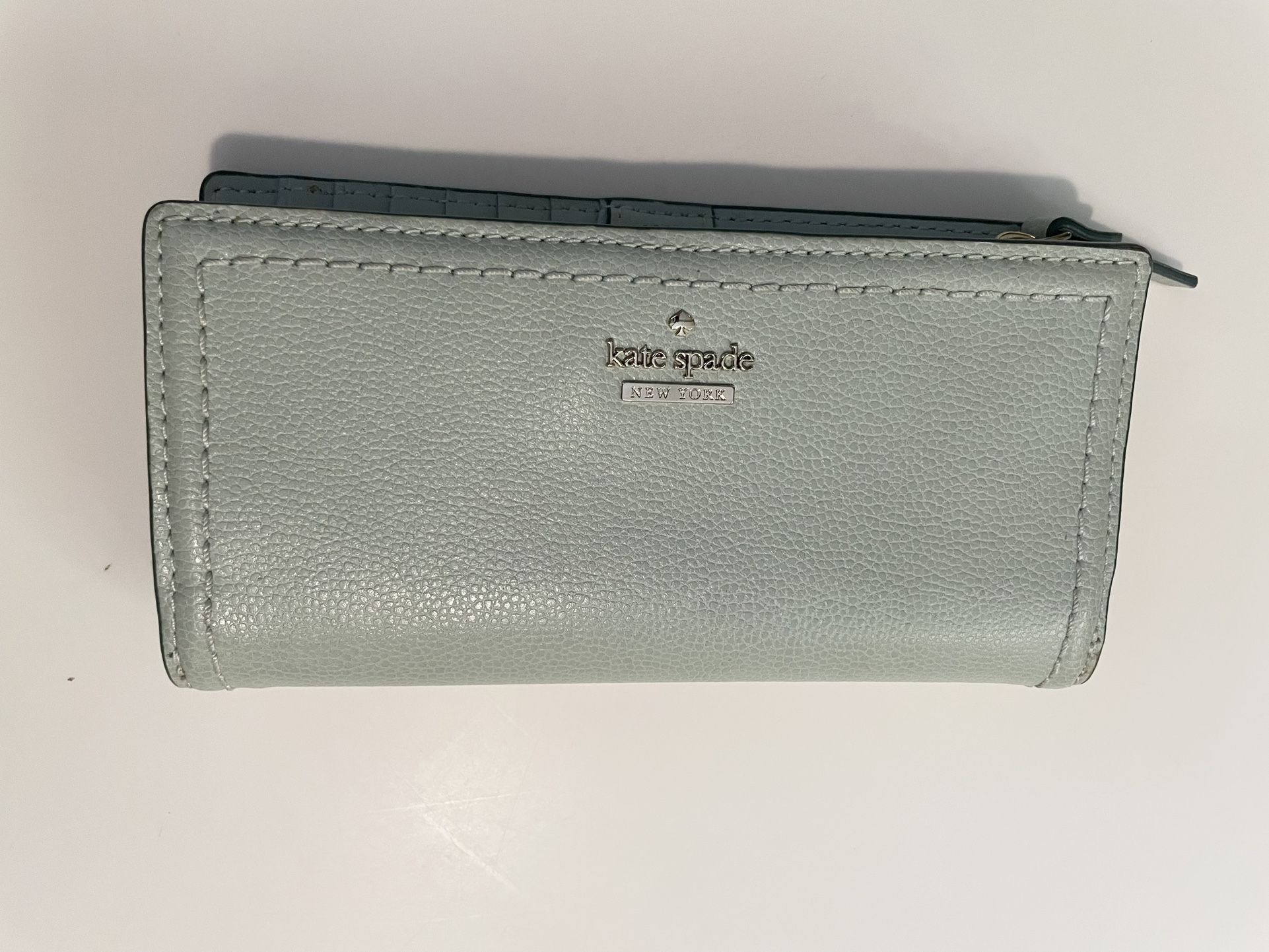 Kate Spade Patterson Drive Braylon Wallet in Misty Mint (Greenish Blue) - NICE!!!