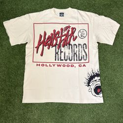 Hellstar Records Red Glitter Hollywood Tee