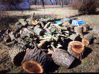 2 1/2 cords of wood $200. Must go this week