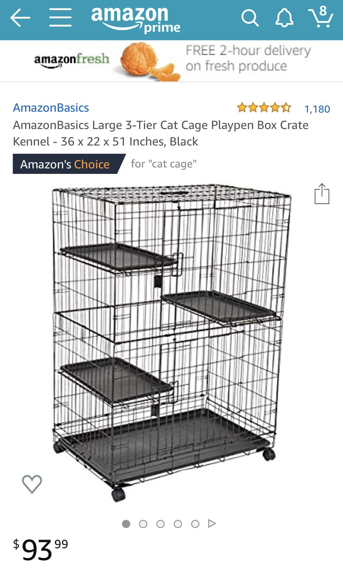 Collapsible Multilevel Cage Cage