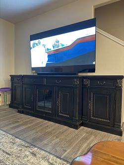 Wooden Entertainment Center