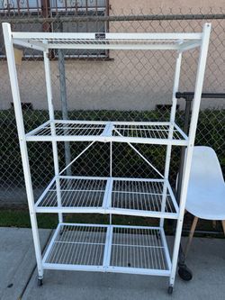 Origami 4-Shelf Folding Storage Rack