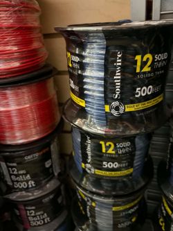 New wire #12  solid