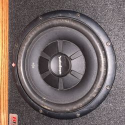 12" Sub With 10000 Watt Amp
