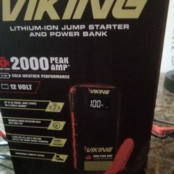 Viking 2000 Peak Amp Hand Held Battery Jumper