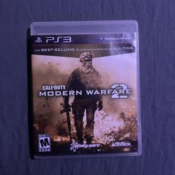 Call of Duty Modern Warfare 2 PS3 Game