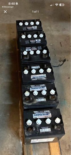8v batteries all good and hold charge