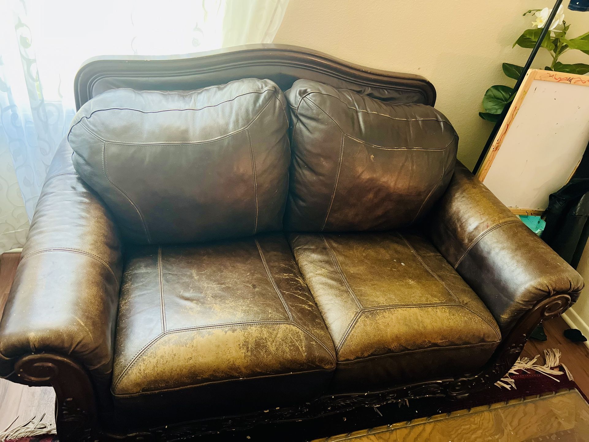 Leather Couches