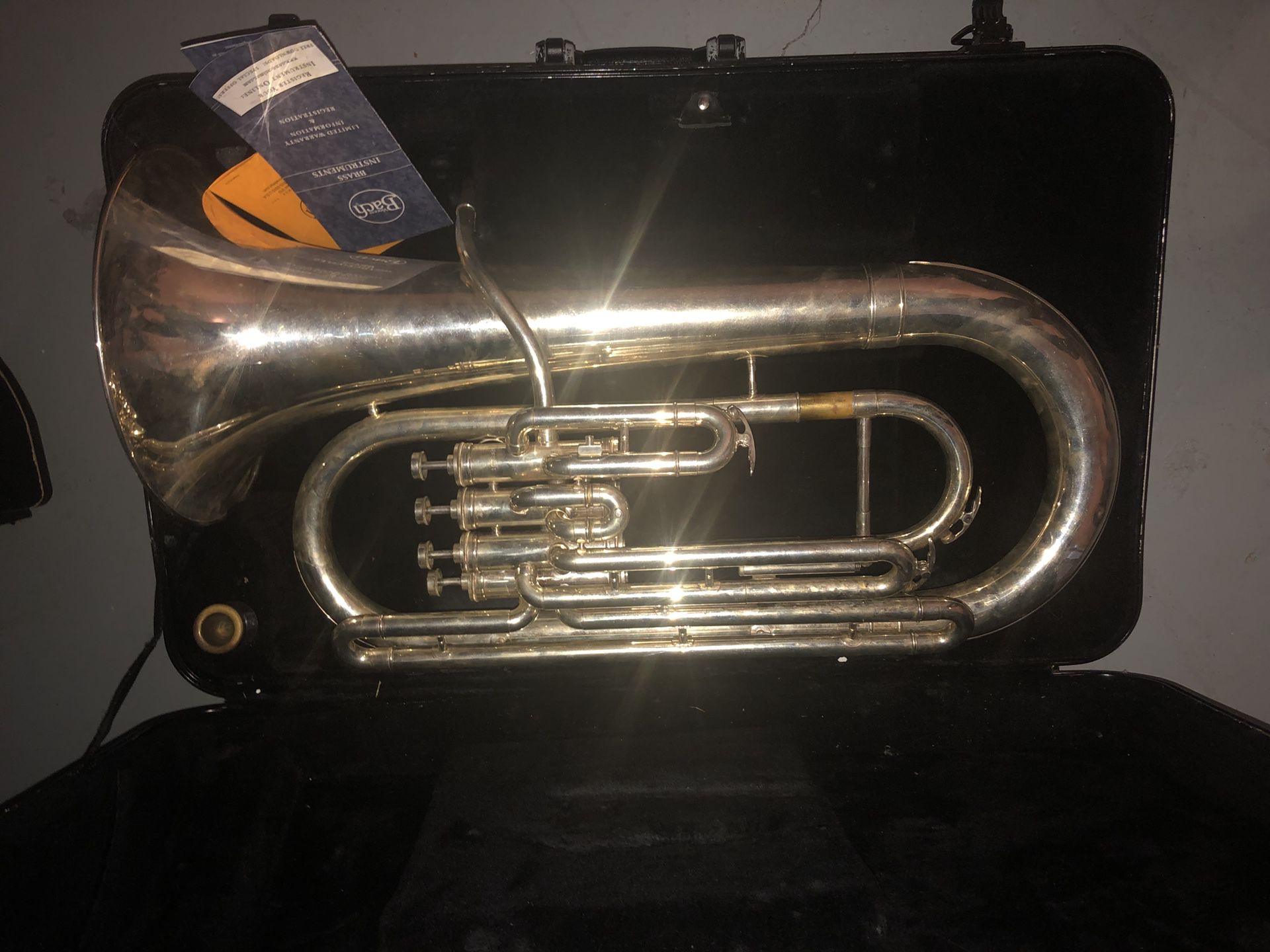 Bach b1110 Euphonium by Yamaha GREAT CONDITION EXCELLENT TONE.