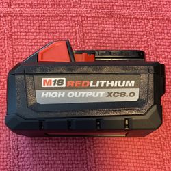 MILWAUKEE M18 Battery Drill  ( XC 8.0 Ah )