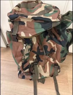 Large Woodland Camo 3 day Military Rucksack