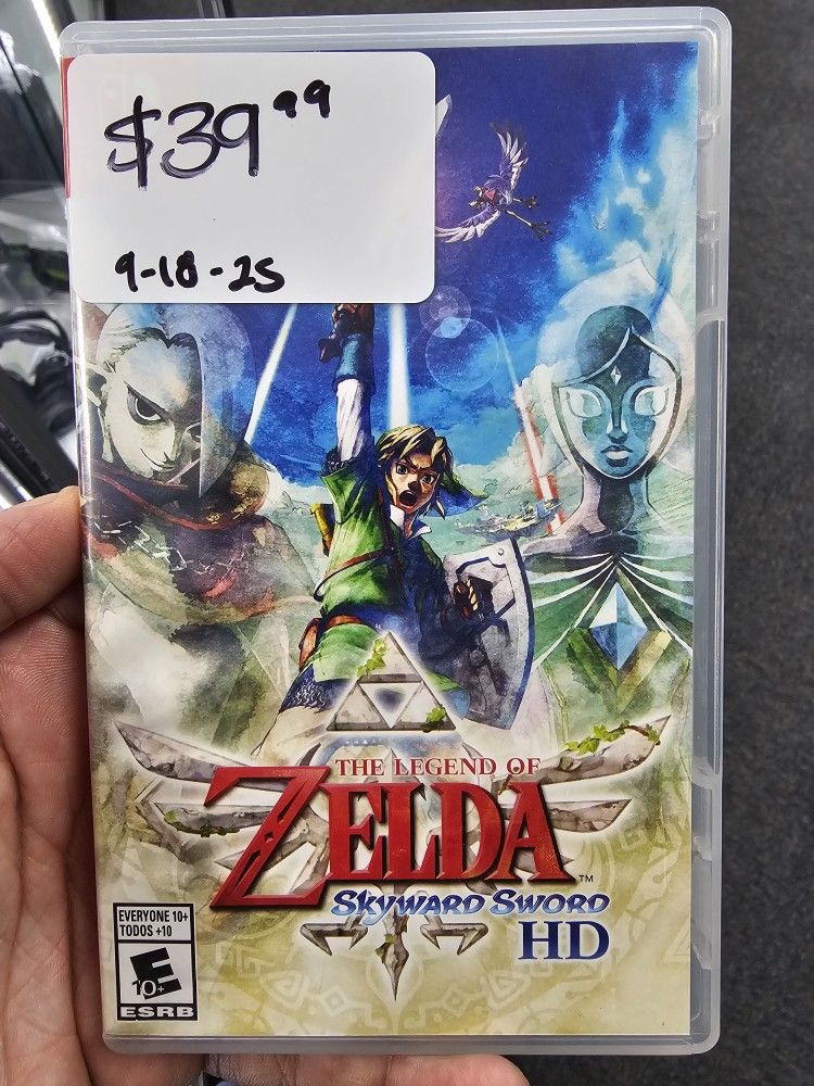 The Legend Of Zelda: Skyward Sword HD. ASK FOR RYAN.