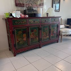 Antique Mongolian buffett