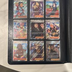 Pokemon Near Mint Full Art Trainer Lot