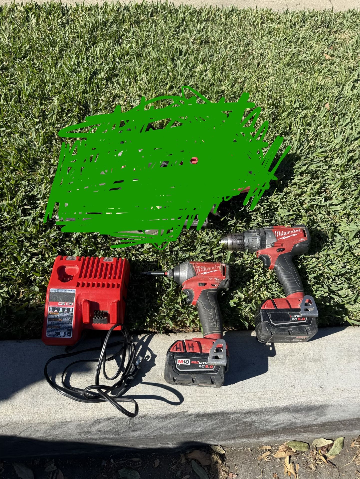 Milwaukee Fuel Hammer Drill And Impact 