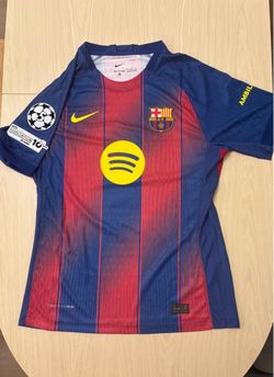 FC Barcelona 2024/25 Home Jersey - Lamine Yamal #10 (Size L - Player Version)