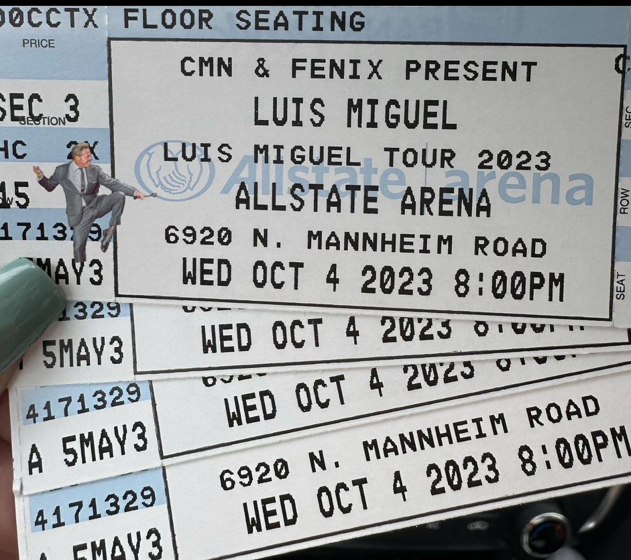 Luis Miguel Chicago WEDNESDAY 6 Tix