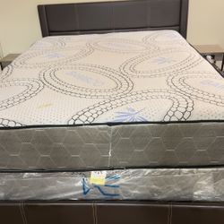 Bed And Bed Frame Including Shoe Rack Dressing Mirror And Drawer 