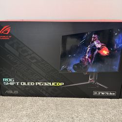 ROG Swift PG32UCDP 4k 240hz OLED Monitor