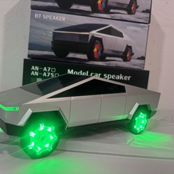 SPEAKER  CYBER TRUCK BLUETOOTH WIRELESS 🛜 $30.NEW