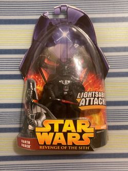 Star Wars Revenge Of The Sith Darth Vader 2005 Action Figure