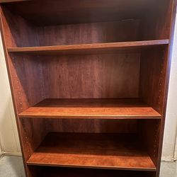 Bookshelf With Adjustable Shelves 