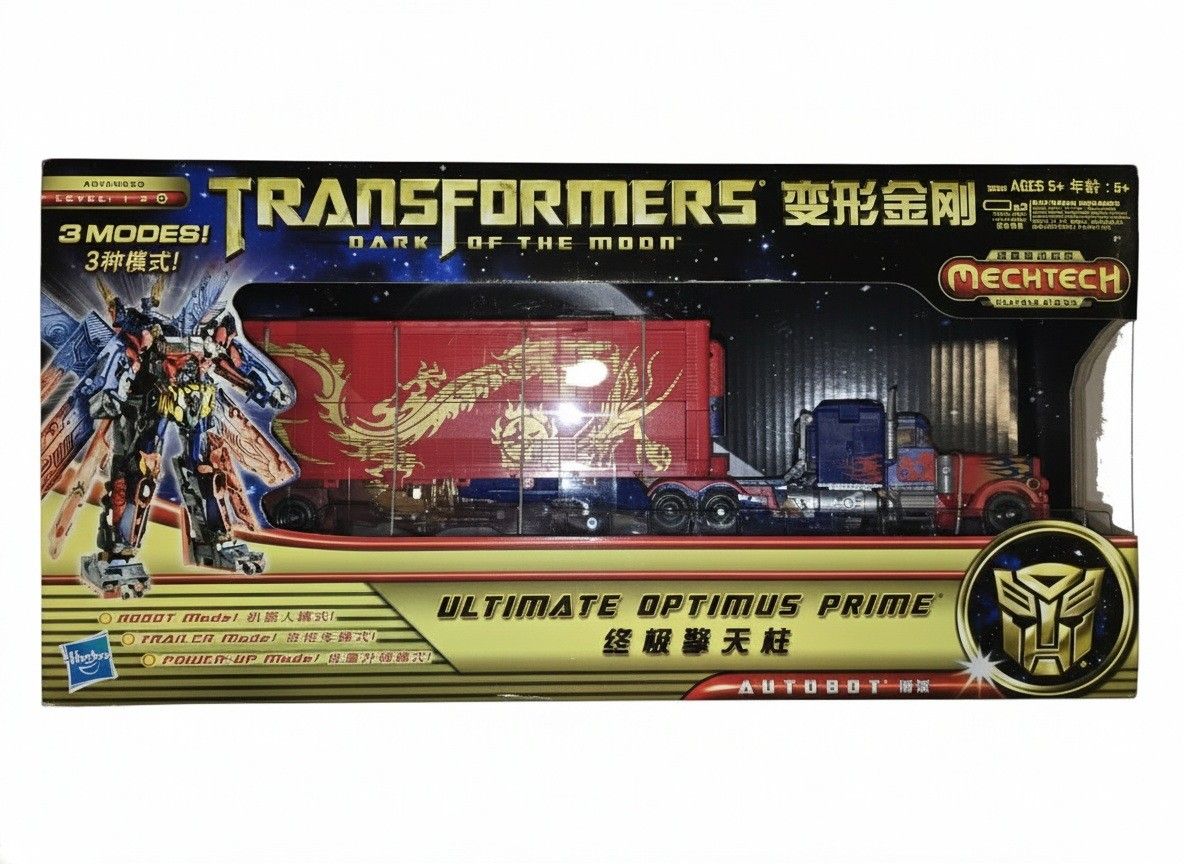 Transformers Dark of the Moon MechTech Ultimate Optimus Prime RARE New in Box
