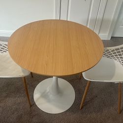Table And 2 Chairs 
