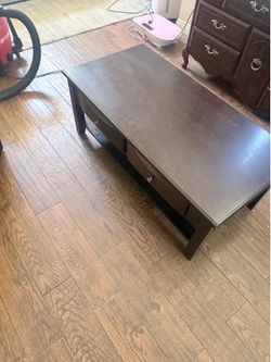 Brown Center Table