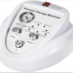 Vacuum therapy machine